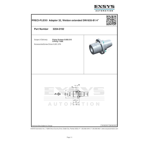 ER32 PRECIFLEX Adapter Type 4